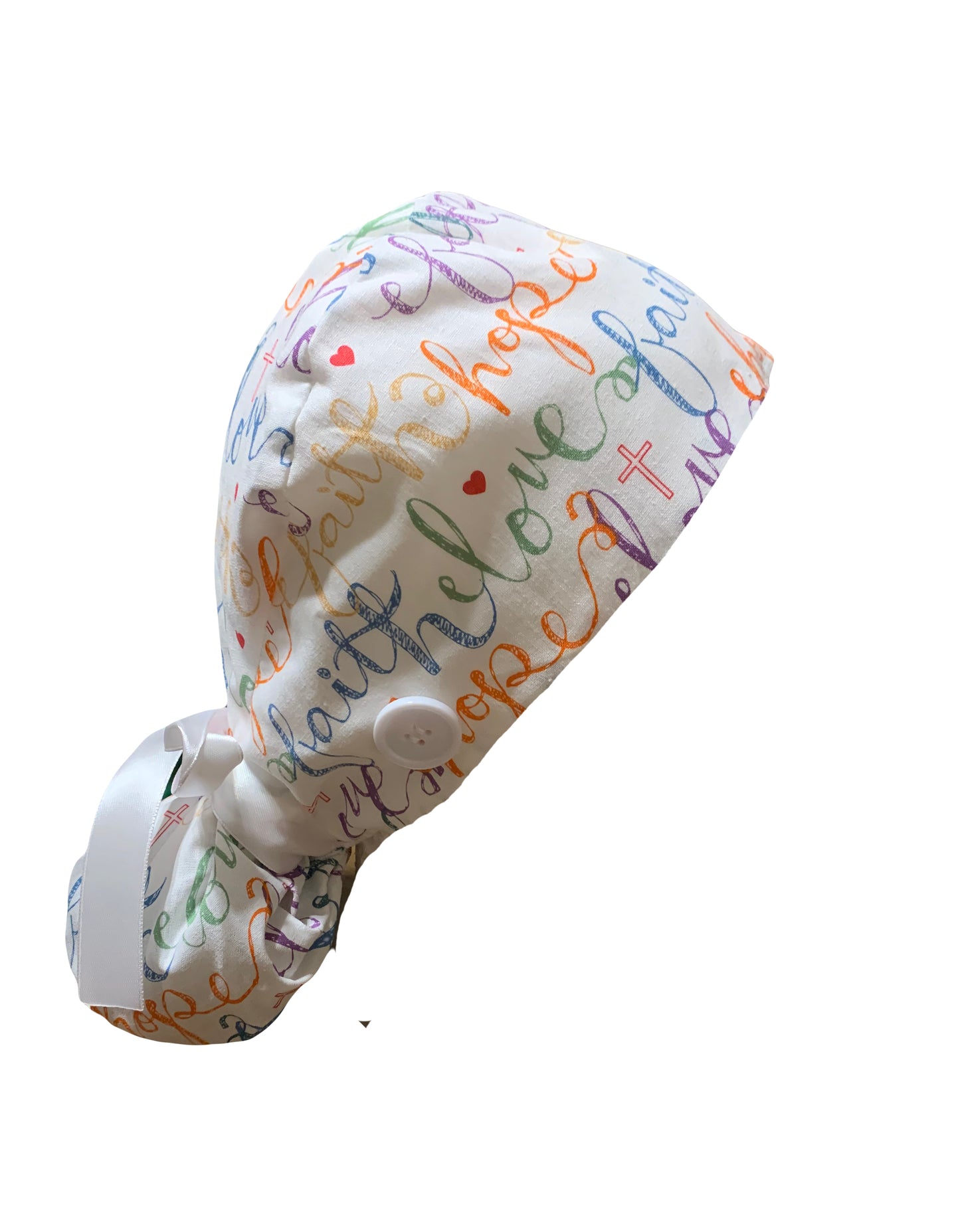 Religious Spiritual Scrub Cap