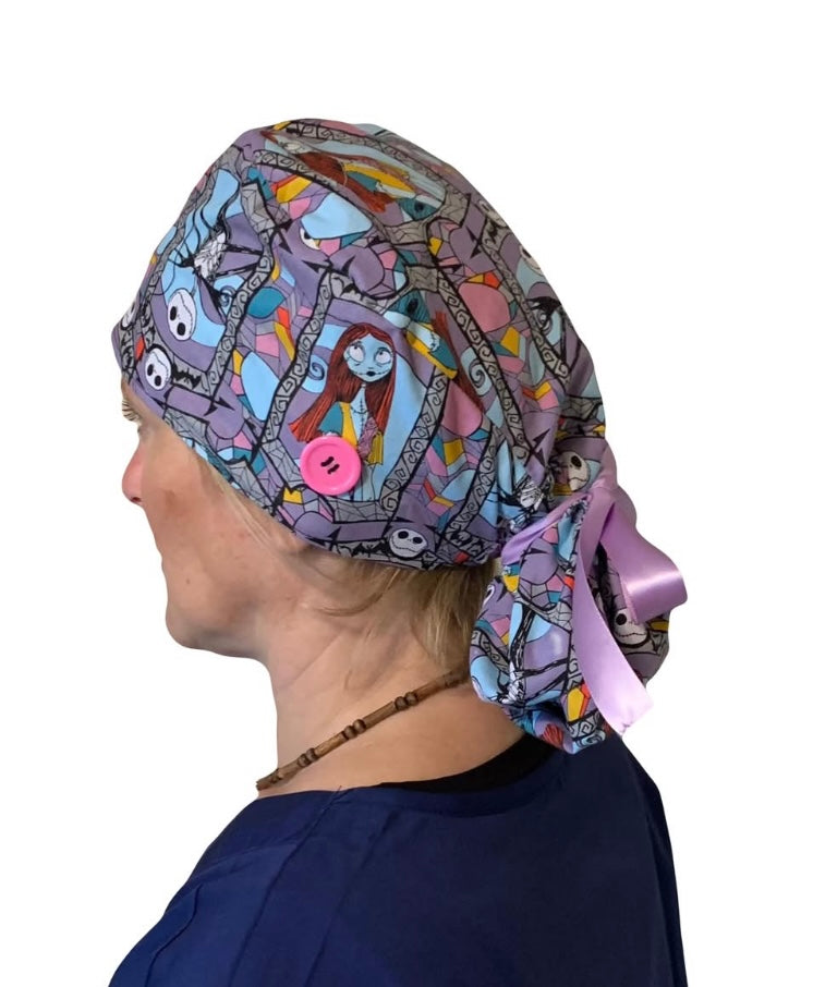 Nightmare Before Christmas Scrub Cap