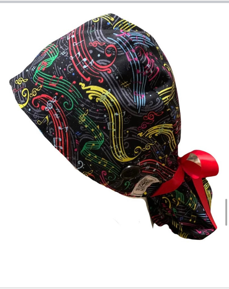 Music Scrub Cap