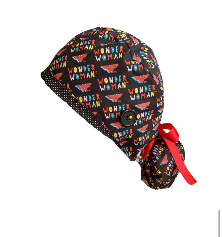 Wonder Woman Scrub Cap
