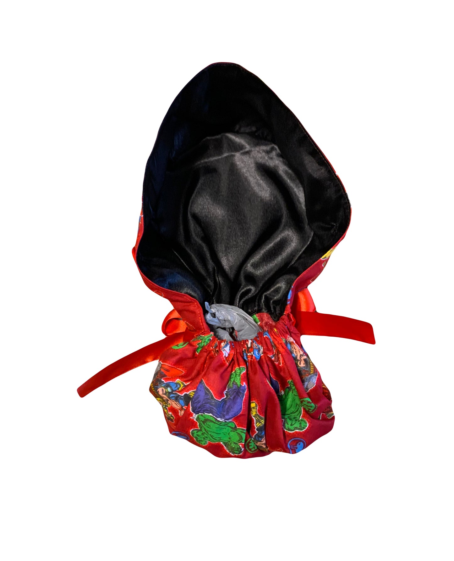 Super Heros Red Scrub Cap