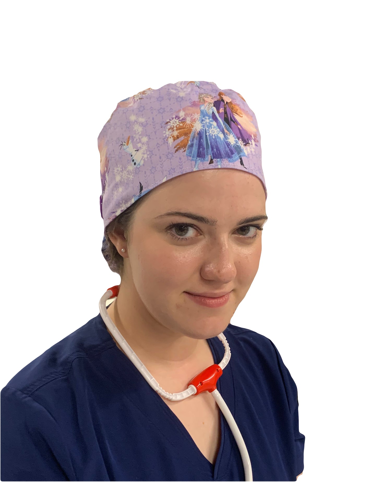 Frozen Scrub Cap
