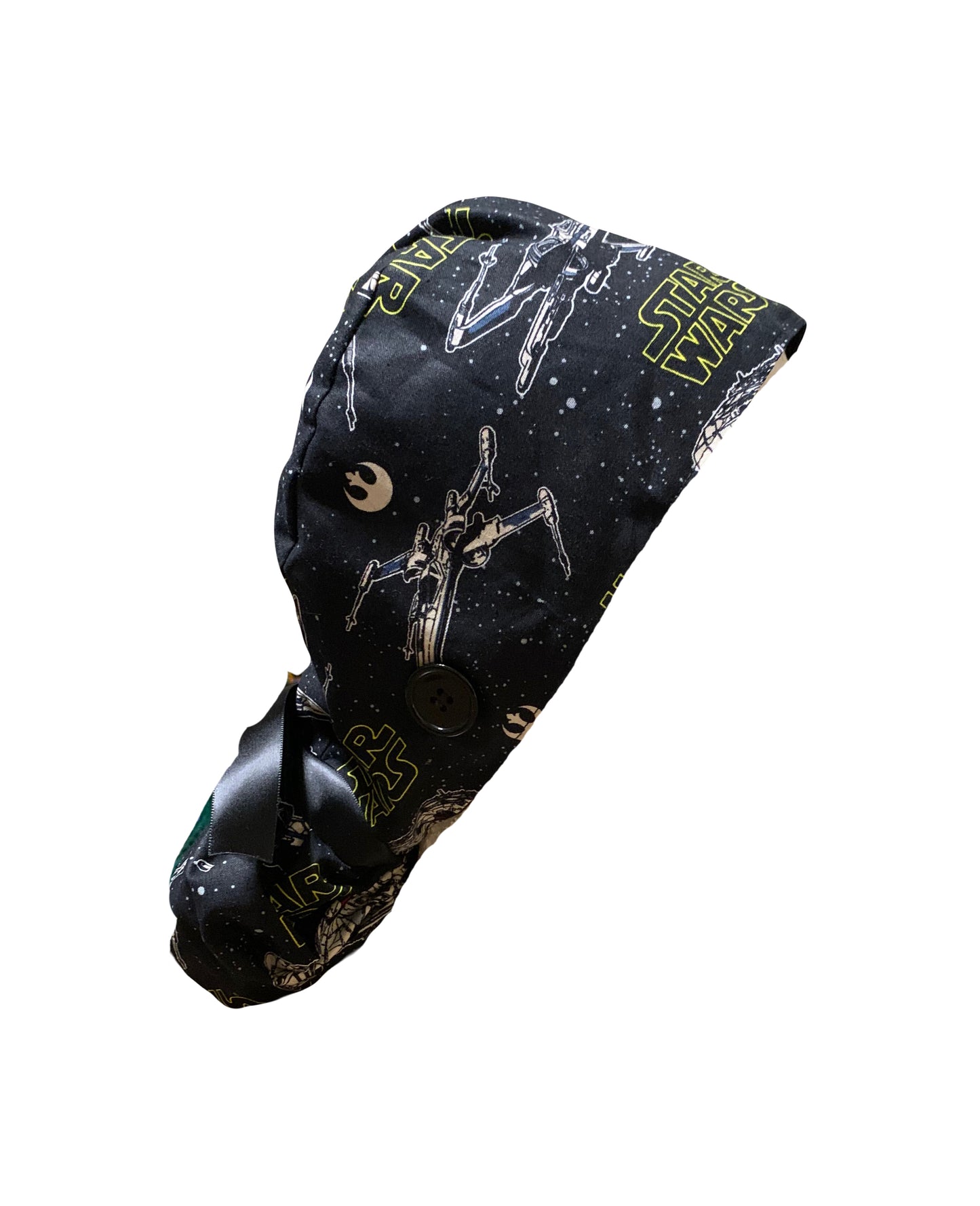 Millennium Falcon Black Scrub Cap
