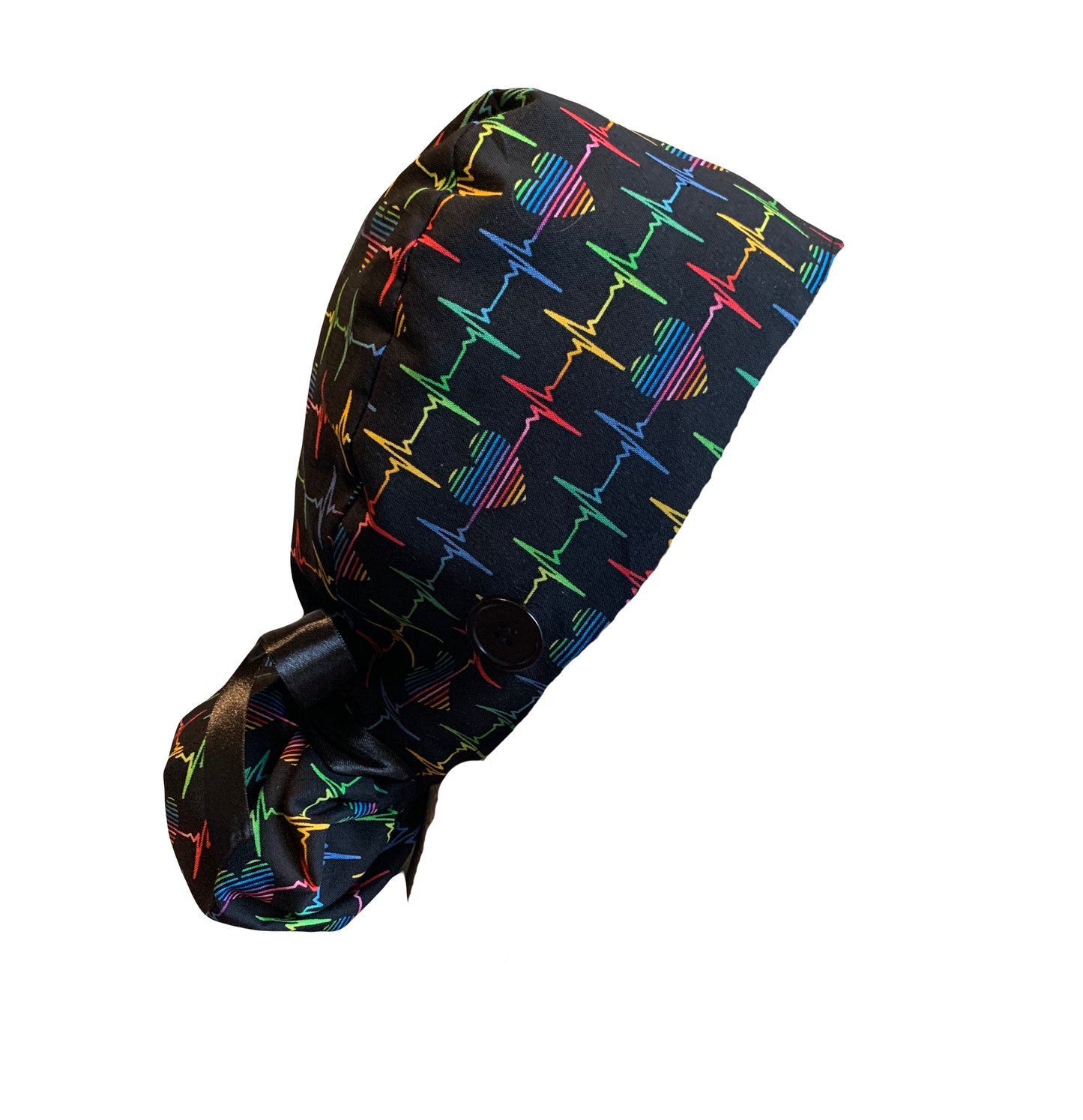 Heart Beat Scrub Cap