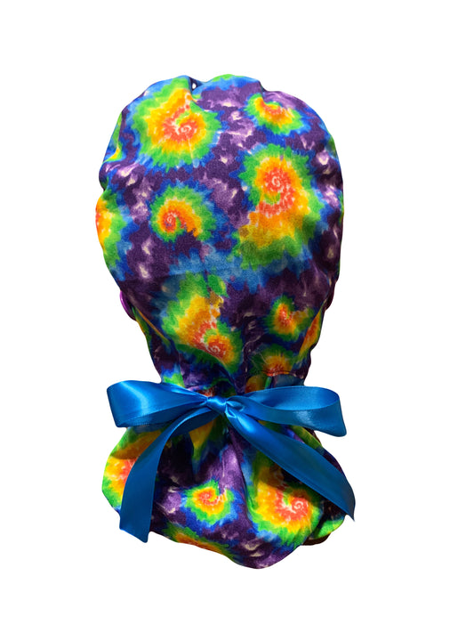 Tie Dye 2 Scrub Cap