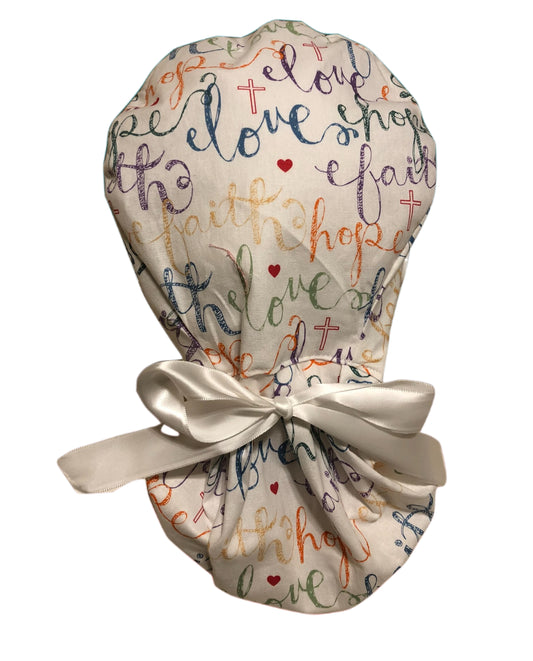 Religious Spiritual Scrub Cap