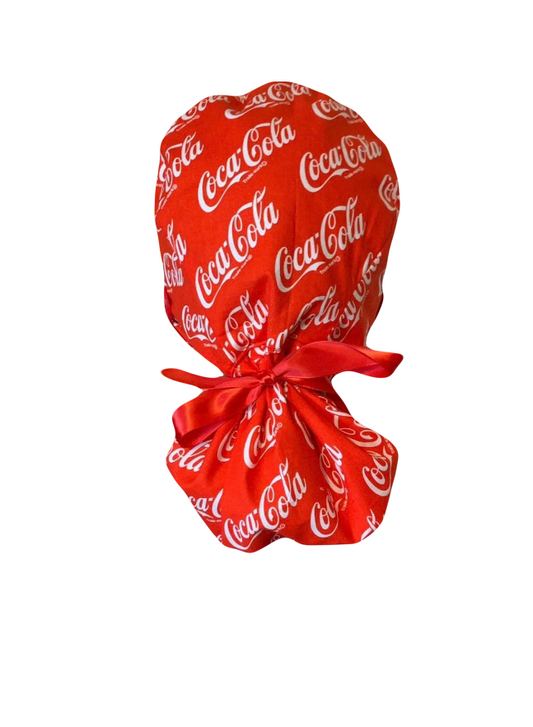 Coke Coca Cola Scrub Cap