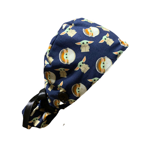 Baby Yoda Scrub Cap