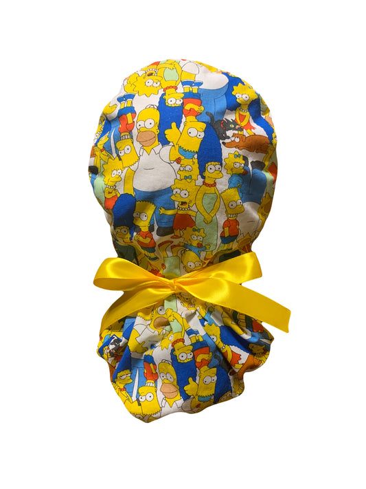 Simpsons Scrub Cap
