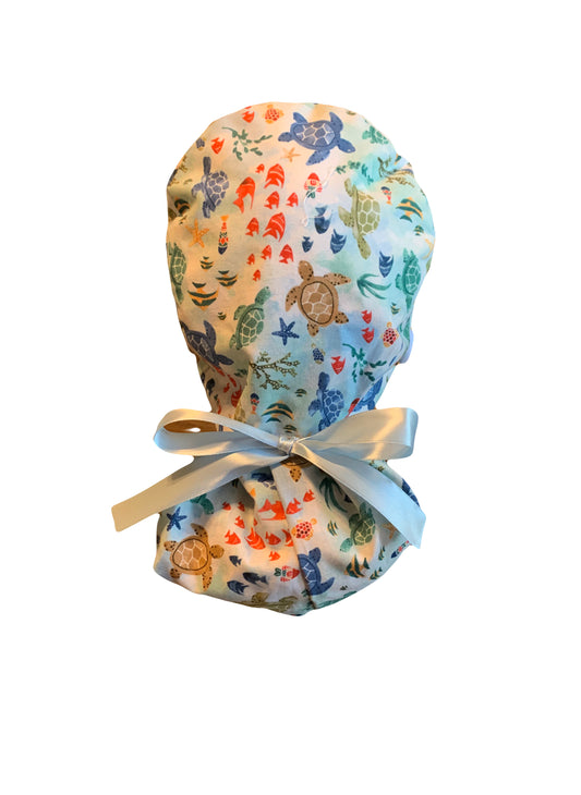Turtles Scrub Cap